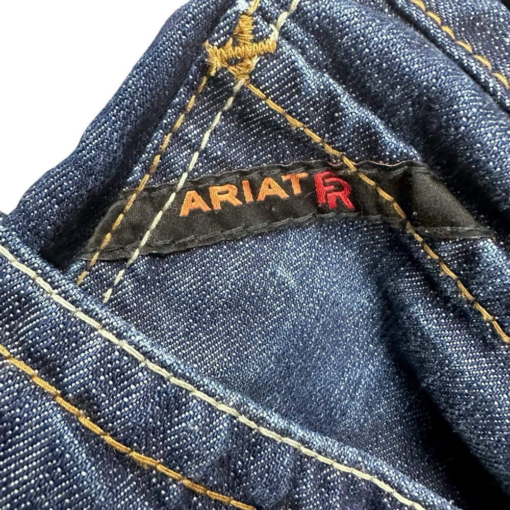 Ariat Work FR Men's Low Rise M4 Boot Cut Jeans 42x32 Flame Resistant HRC2 2112 - Picture 8 of 16
